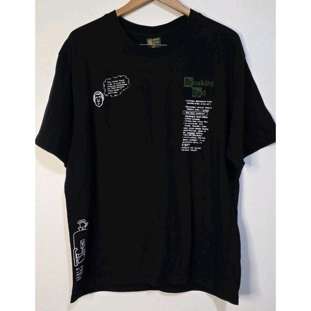 NEW SHOE PALACE Breaking Bad X Shoe Palace Tee MEN BLACK‎ XL T-SHIRT Heisenberg